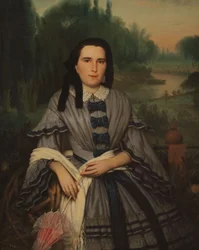 Ritratto della Signora Elvira Lavalleja de Calzadilla